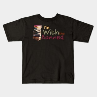 i read banned books Kids T-Shirt